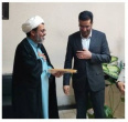 تقدیر از امام جماعت ستاد دانشکده با حضور رئیس دانشکده