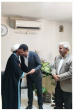 تقدیر از امام جماعت ستاد دانشکده با حضور رئیس دانشکده