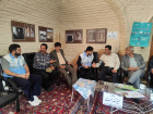 برگزاری میز خدمت و ارتباطات مردمی دانشکده علوم پزشکی تربت جام در مزار شیخ احمد جامی همزمان با نماز جمعه به مناسبت هفته دفاع مقدس