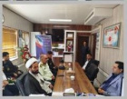 بازدید جانشین فرمانده نیروی انتظامی شهرستان تربت جام و هیئت همراه و عیادت از بیماران مرکز آموزشی درمانی سجادیه