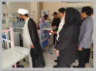 بازدید جانشین فرمانده نیروی انتظامی شهرستان تربت جام و هیئت همراه و عیادت از بیماران مرکز آموزشی درمانی سجادیه