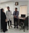 بازدید سرپرست و مدیر مرکز آموزشی درمانی سجادیه از واحد آزمایشگاه جهت بررسی فرآیندهای کیفی