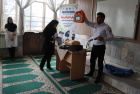 آموزش احیای قلبی به دانش‌آموزان دبیرستان دخترانه شهید خزاعی