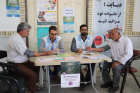 بازدید مسئولان شهرستان تربت‌جام از میز خدمت دانشکده علوم پزشکی