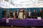 بازدید مسئولان شهرستان تربت‌جام از میز خدمت دانشکده علوم پزشکی