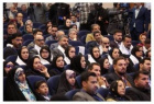 حضور مدیر پرستاری دانشکده علوم پزشکی تربت‌جام در مراسم ملی روز پرستار با حضور مقامات عالی کشور