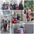 حضور دانش‌آموزان و مسئولان مدرسه نیلوفران در جمع پرستاران با هدف قدردانی از خدمات آنان