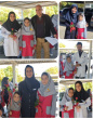 حضور دانش‌آموزان و مسئولان مدرسه نیلوفران در جمع پرستاران با هدف قدردانی از خدمات آنان