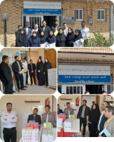 چهارمین بازدید ستاد نوروزی دانشکده علوم پزشکی تربت جام از مرکز خدمات جامع سلامت مهمانشهر