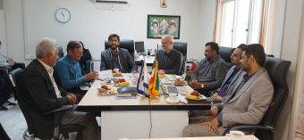 جلسه ریاست و معاونین دانشکده با بسیج جامعه پزشکی