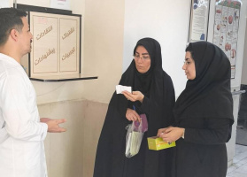 بررسی پیام های صندوق انتقادات و پیشنهادات در مرکز آموزشی درمانی سجادیه تربت جام توسط دفتر بازرسی و رسیدگی به شکایات
