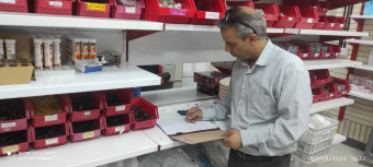 بازدید کارشناسان دارویی معاونت غذا و دارو از داروخانه سرپایی بیمارستان سجادیه