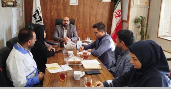 نشست صمیمانه سرپرست مرکز آموزشی درمانی سجادیه با معاونت بهداشت دانشکده