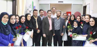 تبریک روز اتاق عمل در بیمارستان مهر مادر تربت‌جام