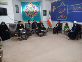 دیدار دکتر رسولی استادی با دکتر حسین اسلامی امام جمعه شهرستان تربت جام انجام شد