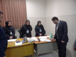 بازدید رئیس دانشکده علوم پزشکی تربت‌جام از روند اجرای ارزیابی نهایی داوطلبان استخدامی سال ۱۴۰۴