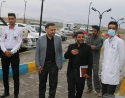 بازدید ستاد نوروزی دانشکده علوم پزشکی تربت جام با حضور سرکار خانم دکتر احمدی رئیس ستاد طرح نوروزی، مهندس پژم دبیر و دیگر اعضای ستاد نوروزی