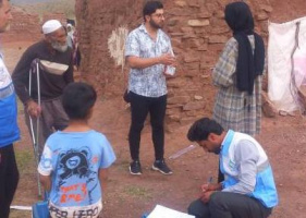 وقتی طبیعت هم مزین به سلامت می‌شود؛ مراقبت از دامداران کوچ‌رو با همت مرکز سمیع‌آباد