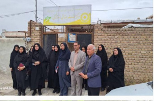 سفر مشاور امور بانوان استاندار به صالح‌آباد