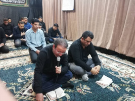 برپایی مراسم عزاداری دهه اول محرم در نمازخانه ستاد دانشکده