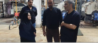 بازدید میدانی سرپرست مرکز آموزشی درمانی سجادیه از واحد تاسیات،با محوریت بررسی مشکلات سرمایشی