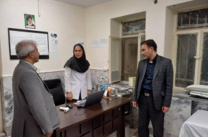 بازدید سرزده شبانه معاون توسعه مدیریت و منابع و رئیس حوزه ریاست دانشکده علوم پزشکی تربت‌جام از مرکز خدمات جامع سلامت نصرآباد