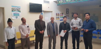 بازدید مسئولان دانشکده علوم پزشکی تربت‌جام از مرکز خدمات جامع سلامت روستای بزد با هدف قدردانی از مشارکت خیرین