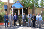 دیدار مدافعان سلامت دانشکده علوم پزشکی تربت جام با مدافعان امنیت منطقه جام