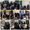 مراسم عطرافشانی مزار شهدای گمنام و اهدای گل به مناسبت بزرگداشت هفته شهدا توسط کارکنان علوم پزشکی تربت جام