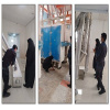 بازدید رئیس اداره نظارت بر مواد غذایی و آشامیدنی سرکارخانم مهندس نصراللهی از واحد تولیدی آرد جام حصار