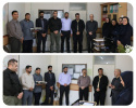 بازدید دکتر محمدی و دکتر رحیمیان از مدیریت منابع انسانی به مناسبت روز ملی منابع انسانی