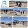 بازدید معاونت توسعه از پروژه ساخت خانه بهداشت روستای بشیر آباد بازدید
