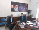 دیدار و گفتگوی مشاور امور مشارکتهای مردمی دانشکده علوم پزشکی با ریاست اتاق اصناف تربت جام