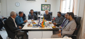 جلسه ریاست و معاونین دانشکده با بسیج جامعه پزشکی