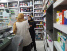 بازدید کارشناسان معاونت غذا و دارو از داروخانه های سطح شهرستان، به منظور پایش وضعیت شیرخشک