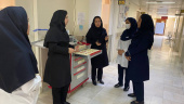 بازدید مدیر پرستاری دانشکده علوم پزشکی تربت جام از بخش جراحی زنان بیمارستان سجادیه
