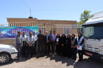 بازدید دکتر محمدی از سومین روز اردو جهادی سلامت در روستای امغان