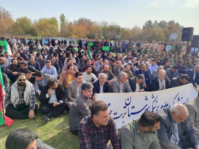 قدردانی رئیس دانشکده از حضور کارکنان در راهپیمایی ۱۳ آبان