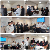 *بازدید نوروزی از مرکز هدایت عملیات EOC و MCMC*
