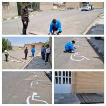 مناسب سازی محیط شبکه بهداشت و درمان صالح آباد