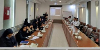 برگزاری کمیته کنترل عفونت در مرکز آموزشی درمانی سجادیه