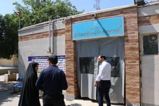 بازدید میدانی ریاست دانشکده علوم پزشکی تربت جام از فعالیت مرکز خدمات جامع سلامت شهرستان نصرآباد