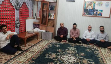 نشست بصیرتی در نماز خانه ستاد دانشکده با حضور ریاست و کارکنان