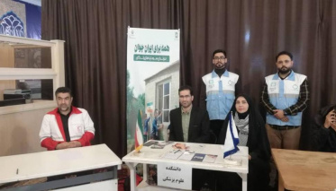 بازدید رئیس دانشکده علوم پزشکی تربت جام ازبرگزاری میز خدمت در نماز جمعه