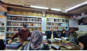 بازدید مشترک کارشناس نظارت و پایش معاونت غذا و دارو از عطاری‌های سطح شهرستان تربت جام به همراه همکاران صنعت، معدن و تجارت