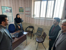 بررسی میدانی مشکلات مرکز خدمات جامع سلامت روستای آزاد ده توسط رئیس دانشکده علوم پزشکی تربت‌جام