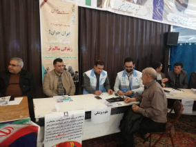خدمات دولتی و سلامت در مصلی الغدیر تربت جام ارائه شد