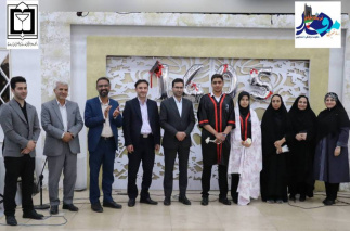 تجلی پیوند عشق و دانش؛ تجلیل از زوج جوان در آیین فارغ‌التحصیلی دانشکده علوم پزشکی تربت‌جام