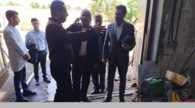 بازدید میدانی ریاست دانشکده،مشاور و رئیس حوزه ریاست از واحد تاسیسات بیمارستان سجادیه با هدف تسریع و بهبود سیستم سرمایشی