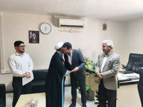 تقدیر از امام جماعت ستاد دانشکده با حضور رئیس دانشکده